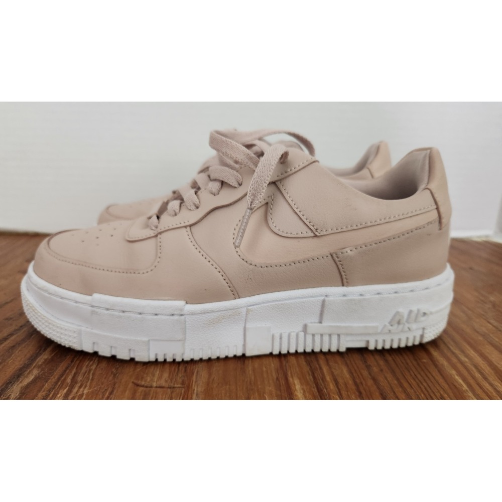 Nike Air Force 1 AF1 Pixel Particle Beige Platform‎ Sneakers Size 9 СК6649-200